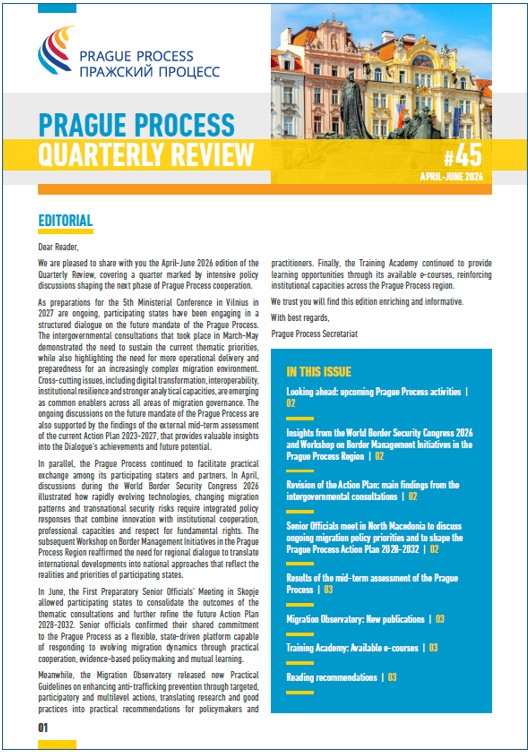 Prague Process Quarterly Review No 45 April-June 2026