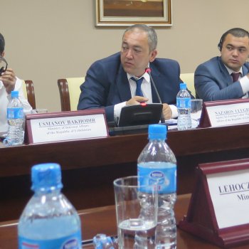 Objective 2: Knowledge base – Expert mission to Uzbekistan, Tashkent, August 2015